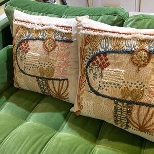 Montana Rustic Boho Textured Accent Pillows